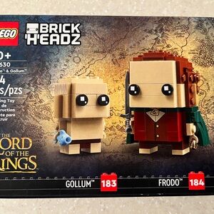 LEGO sealed LOTR Brick Headz